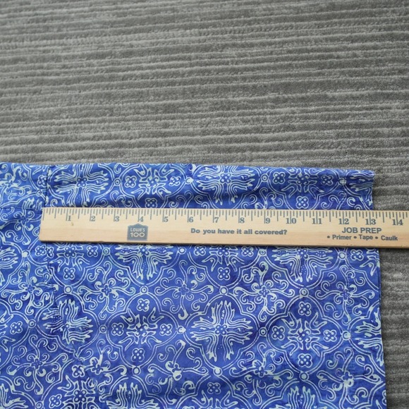 Johari West Shirt Men Blue Green Casual Button Up Short Sleeve Lot Of 2 3XLT - Picture 10 of 11